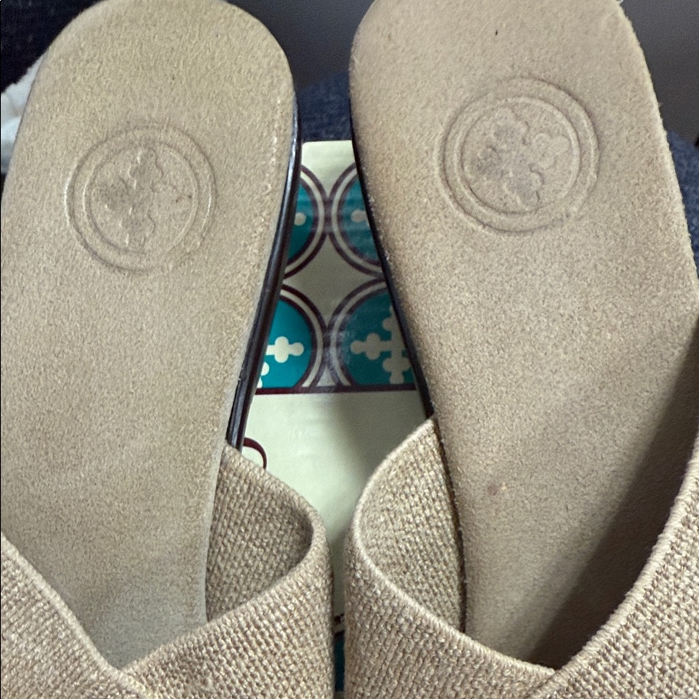 CHARLESTON SHOE CO. Tan Women's Mules - Picture 4 of 6